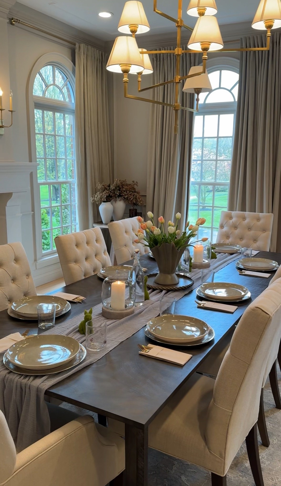 The prettiest spring tablescape- perfect for Mother’s Day brunch! 

#LTKHome #LTKMothersDay #LTKmomlife