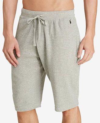 Polo Ralph Lauren Men's Waffle-Knit Pajama Shorts & Reviews - Pajamas, Lounge & Sleepwear - Men -... | Macys (US)