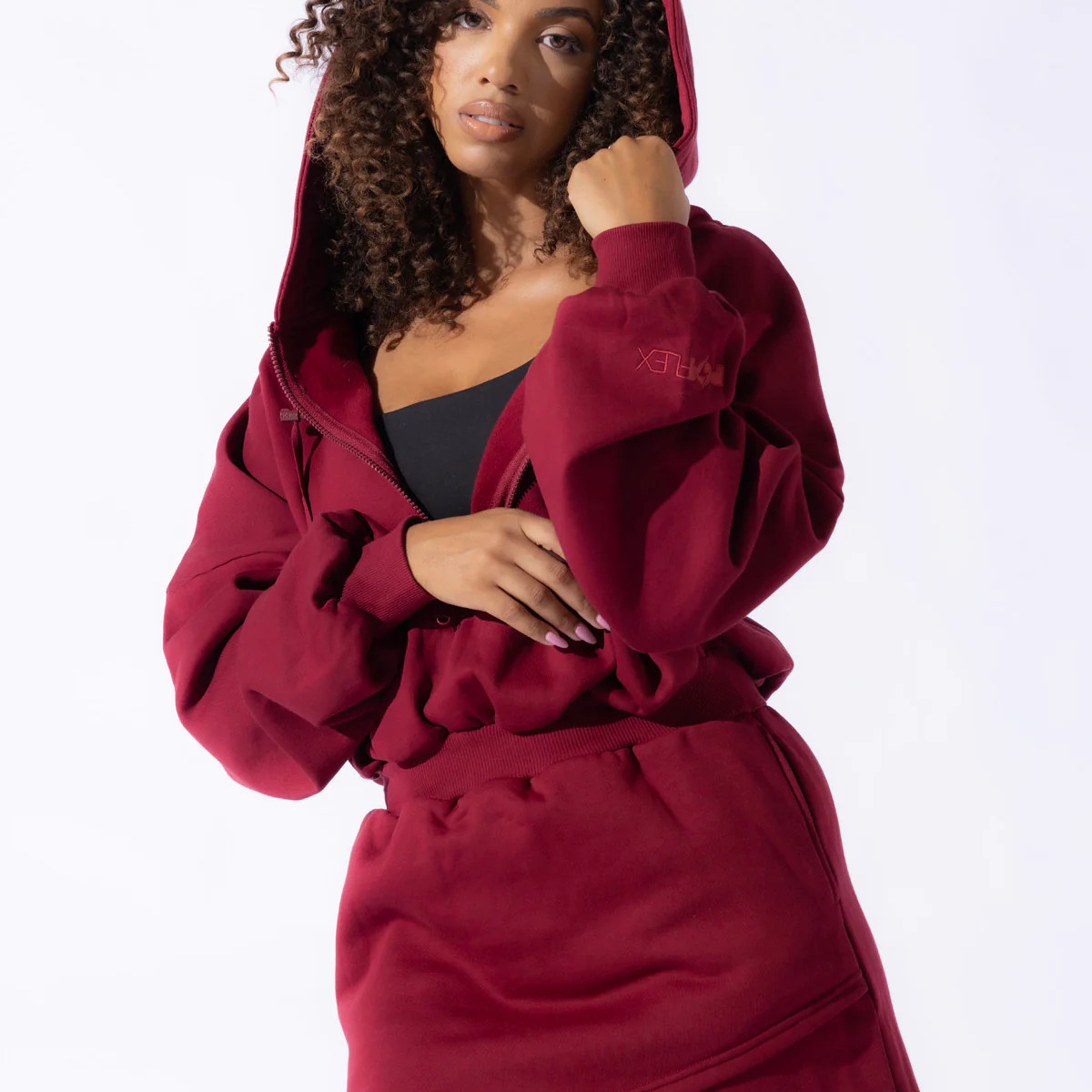 Game Day Dress - Crimson | POPFLEX