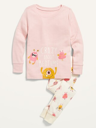 Unisex Printed Pajama Set for Toddler & Baby | Old Navy (US)