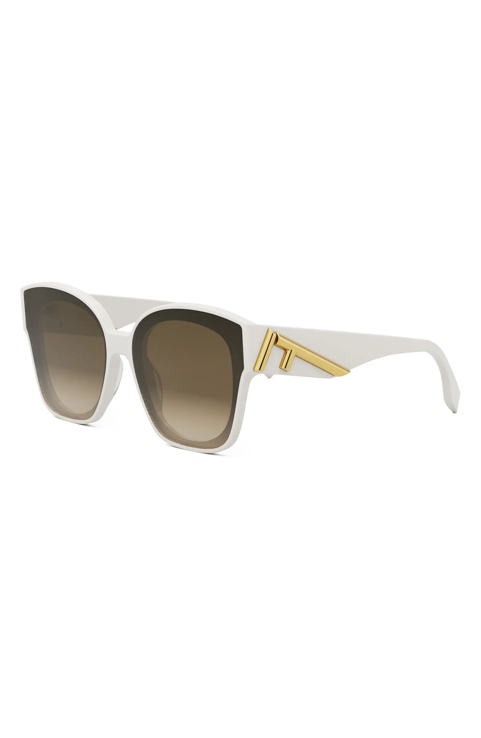 The Fendi First 63mm Square Sunglasses | Nordstrom