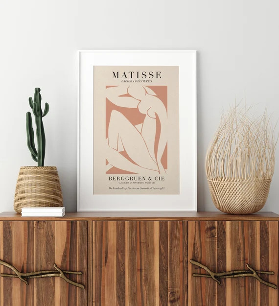 Matisse inspired print Henry Matisse Art print Minimal art | Etsy | Etsy (UK)