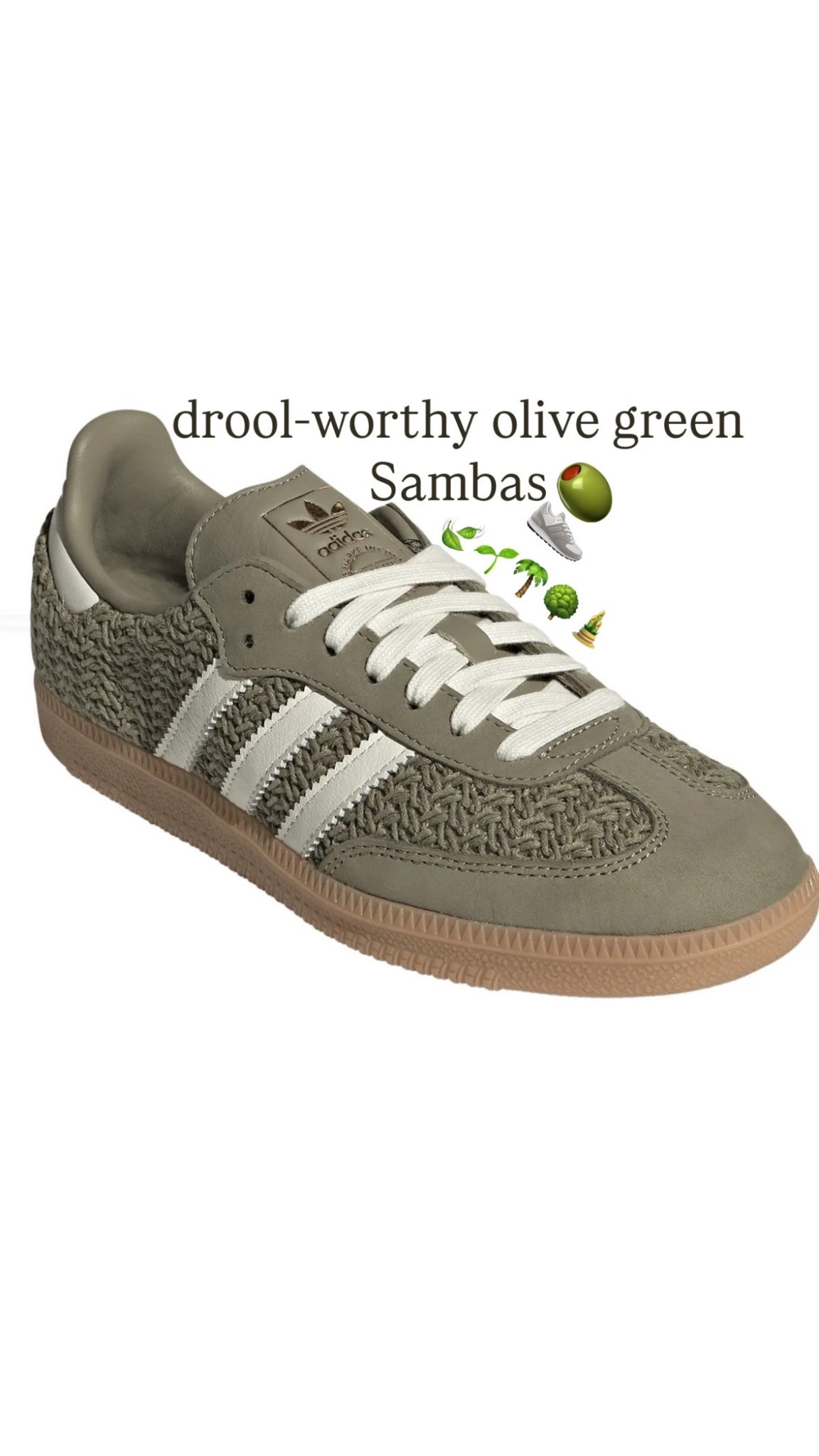 fall olive green texture woven sambas adidas shoes 

#LTKTravel #LTKShoeCrush