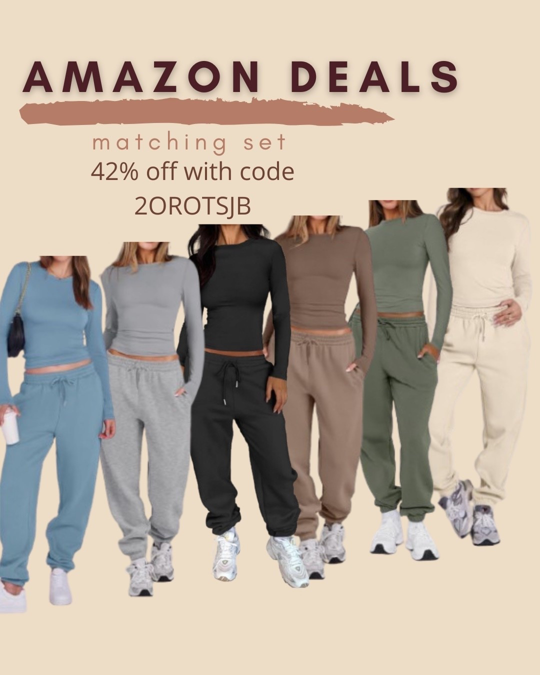 $17 ends 9/25

Amazon set
Amazon fashion
Amazon deals
Matching set
Two piece set
Jogger set
Travel outfit
Comfy outfits

#LTKSaleAlert