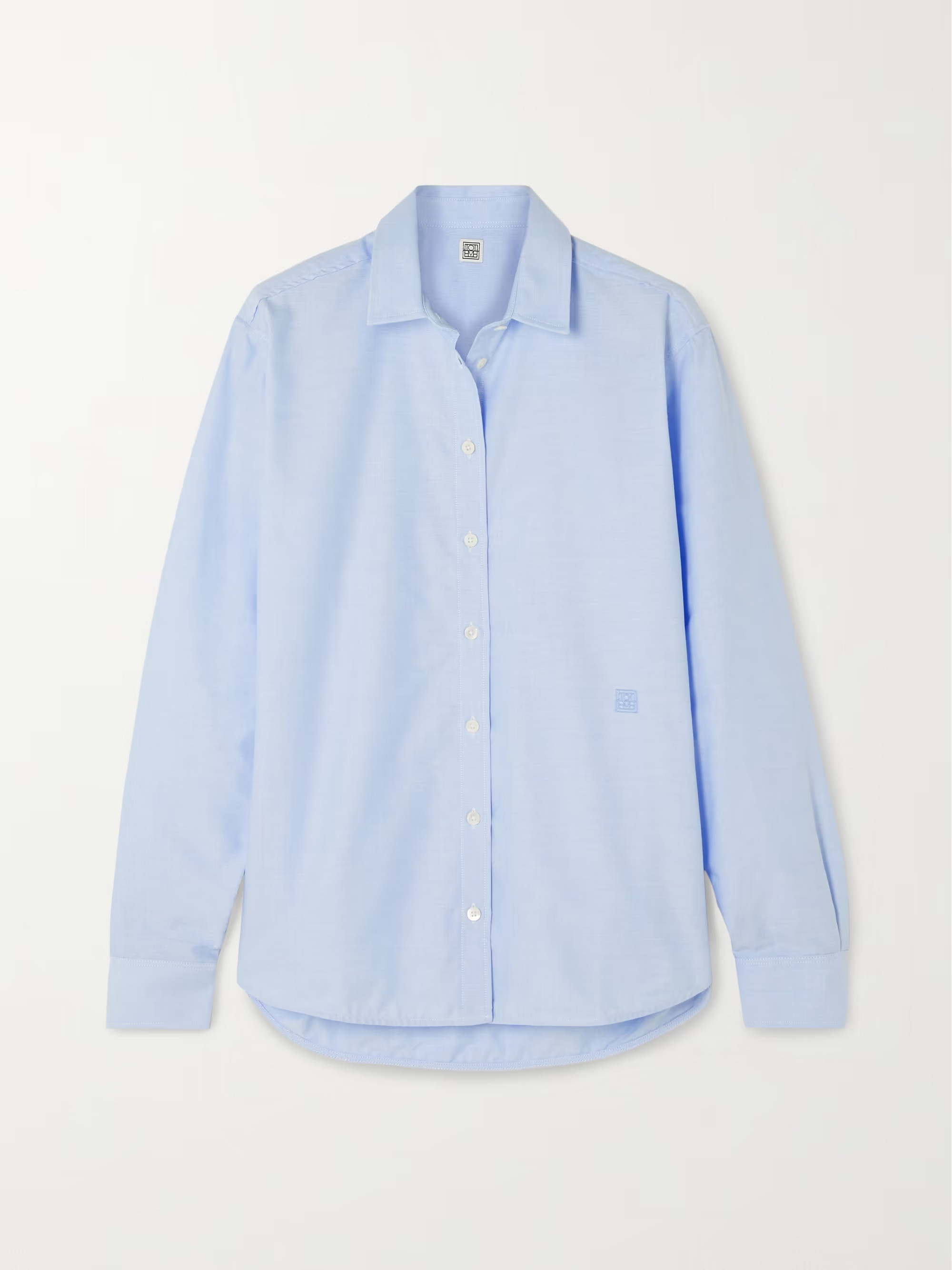 + NET SUSTAIN Signature organic cotton-poplin shirt | NET-A-PORTER (US)