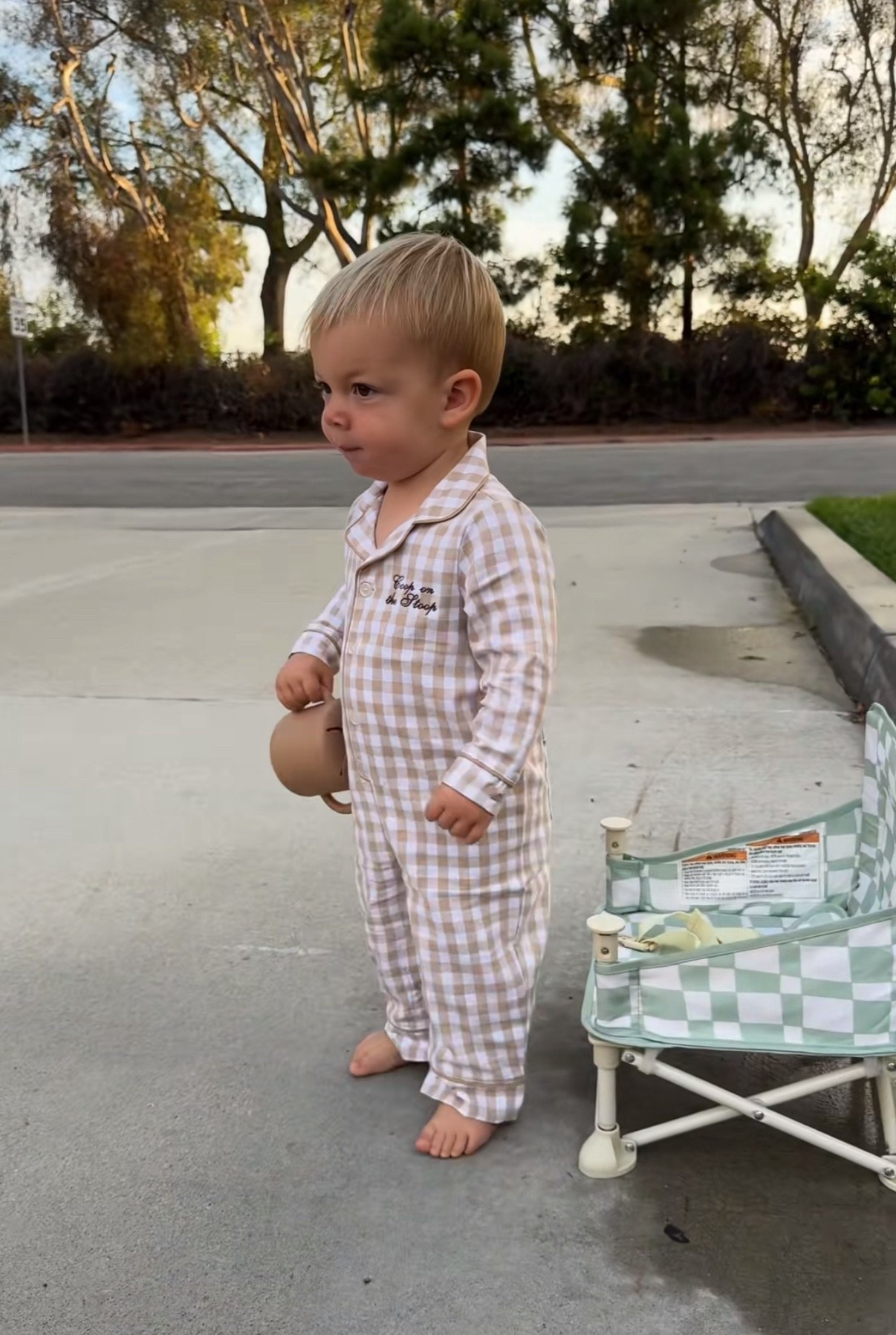 Coop's Jammie romper