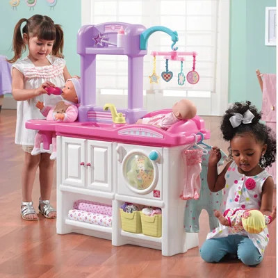 Step2 Love & Care Deluxe Toddler Pretend Play Nursery | Wayfair North America