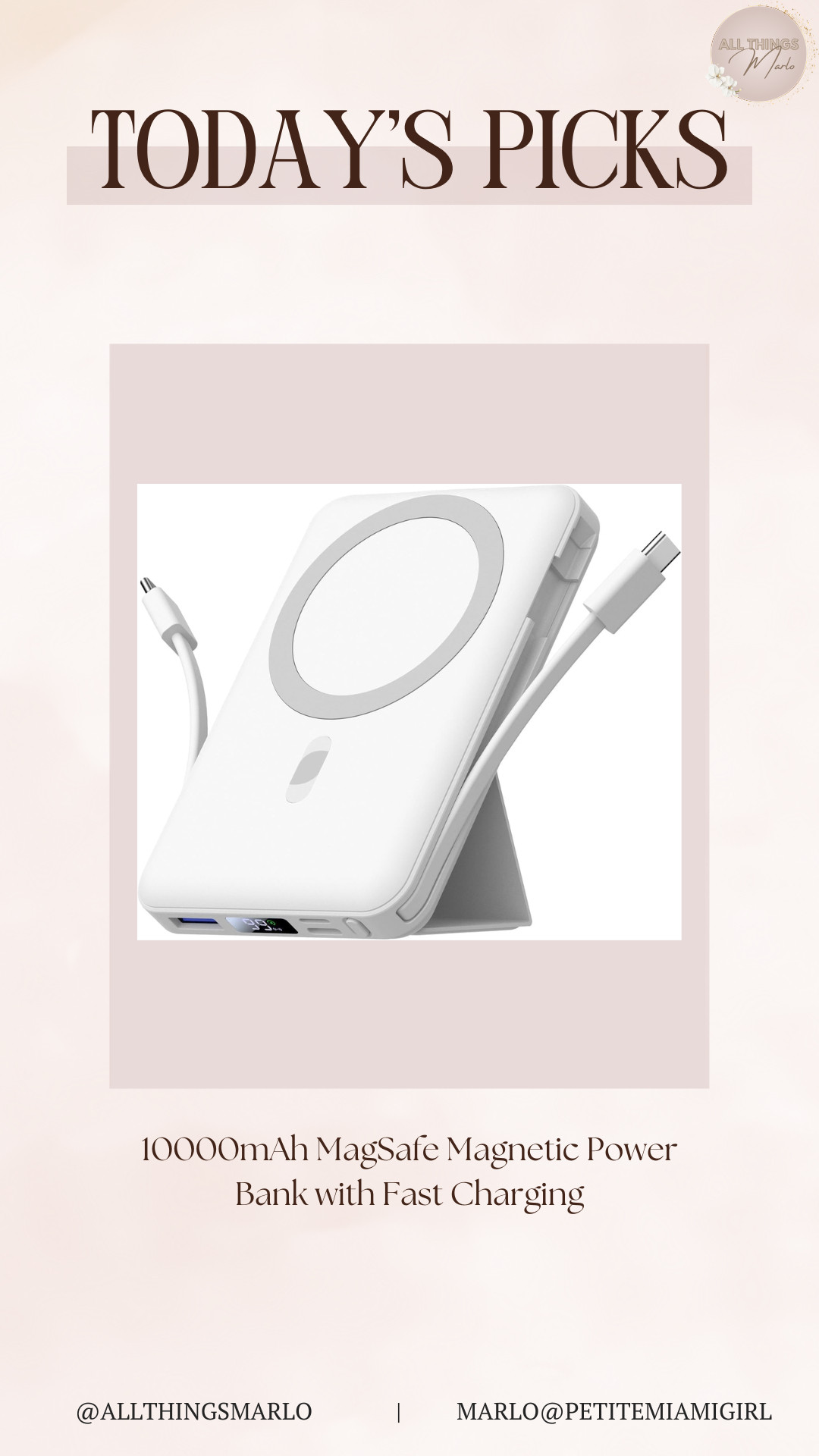 10000mAh MagSafe Magnetic Power Bank with Fast Charging 

 #LTKGiftGuide #LTKHoliday #LTKFindsUnder50