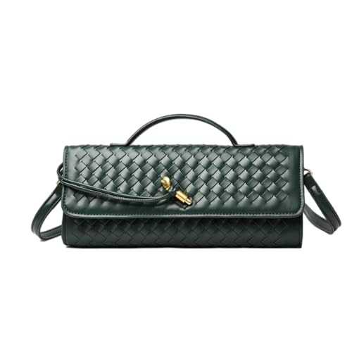 Upbull Trendy Woven Evening Clutch Purses Women Underarm Shoulder Handbag Cute Satchels Crossbody Purse PU Leather Wallet | Amazon (US)