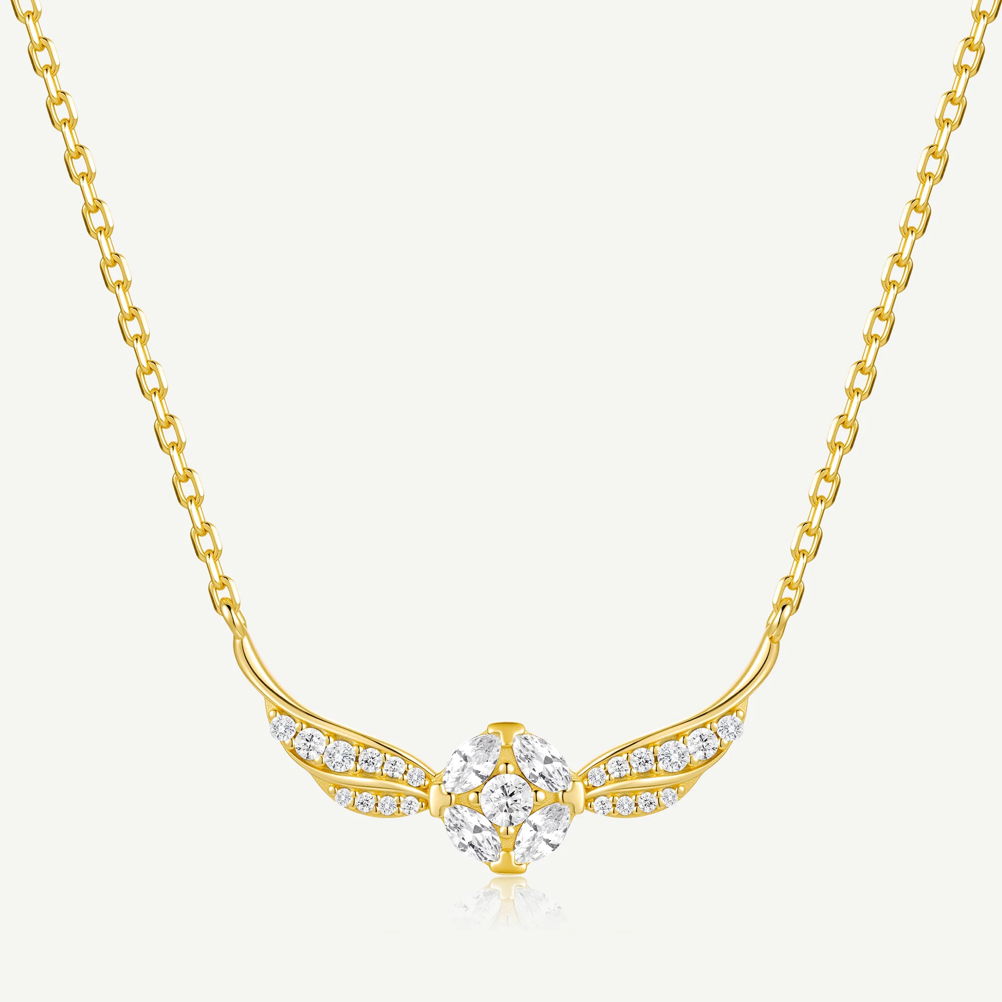 Harry Potter x FANCIME Golden Snitch Sterling Silver Necklace | FANCI ME
