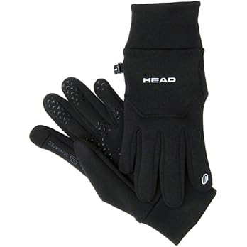 HEAD Sensatec Touchscreen Ladies Digital Running Gloves (Large, Black) | Amazon (US)