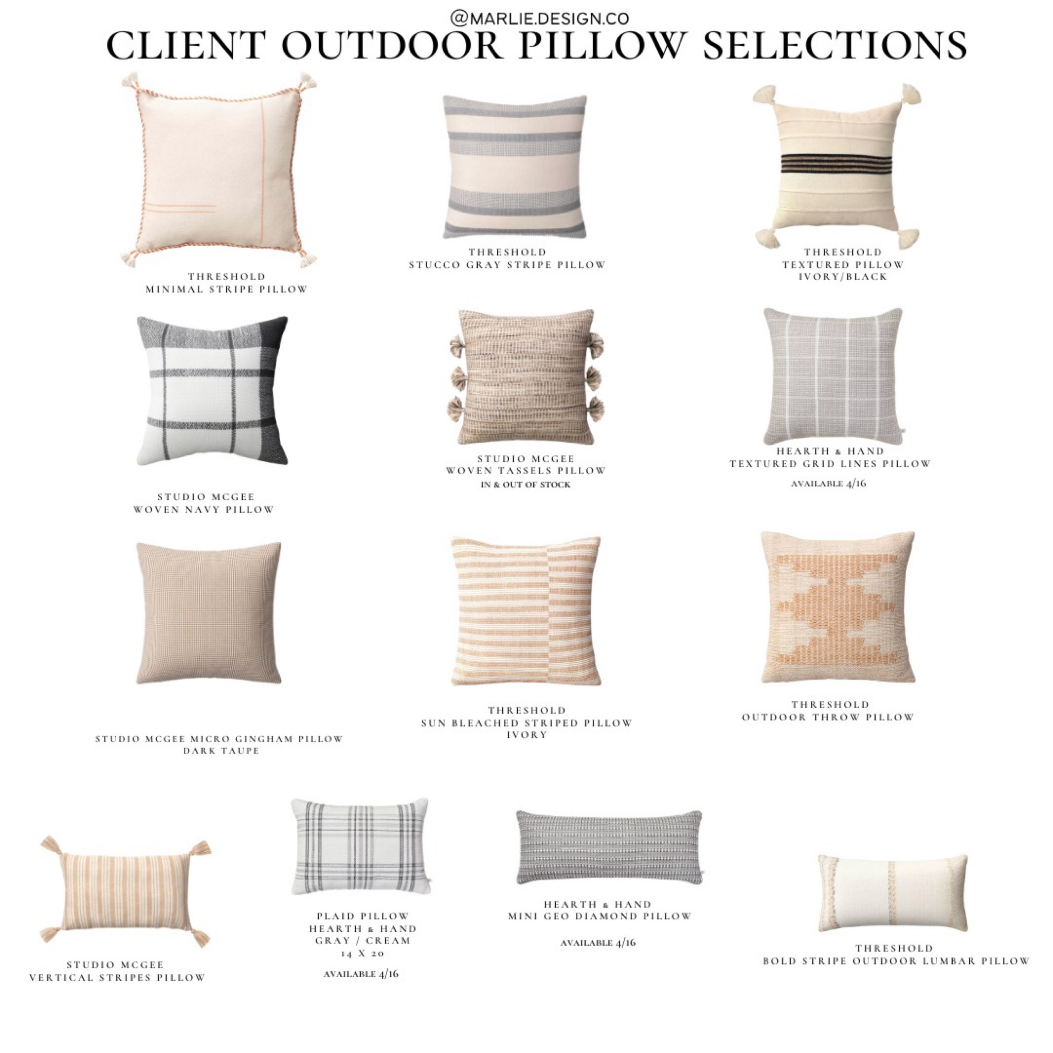 Outdoor Throw Pillows | patio decor | porch decor | hearth and hand | studio McGee | threshold | Target 

#LTKSeasonal #LTKunder50 #LTKhome