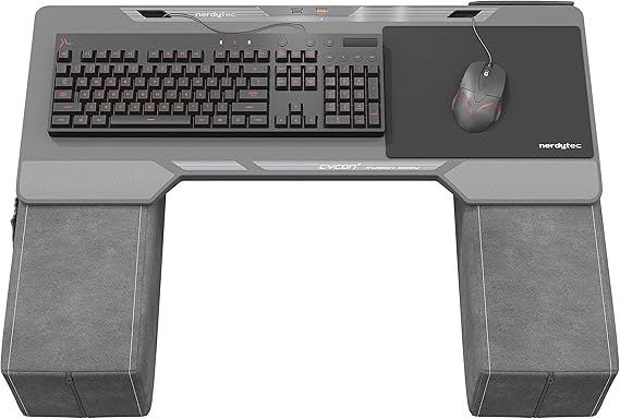 Couchmaster CYCON² Fusion Grey - Couch Gaming Desk for Mouse & Keyboard (for PC, PS4/5, XBOX One... | Amazon (US)