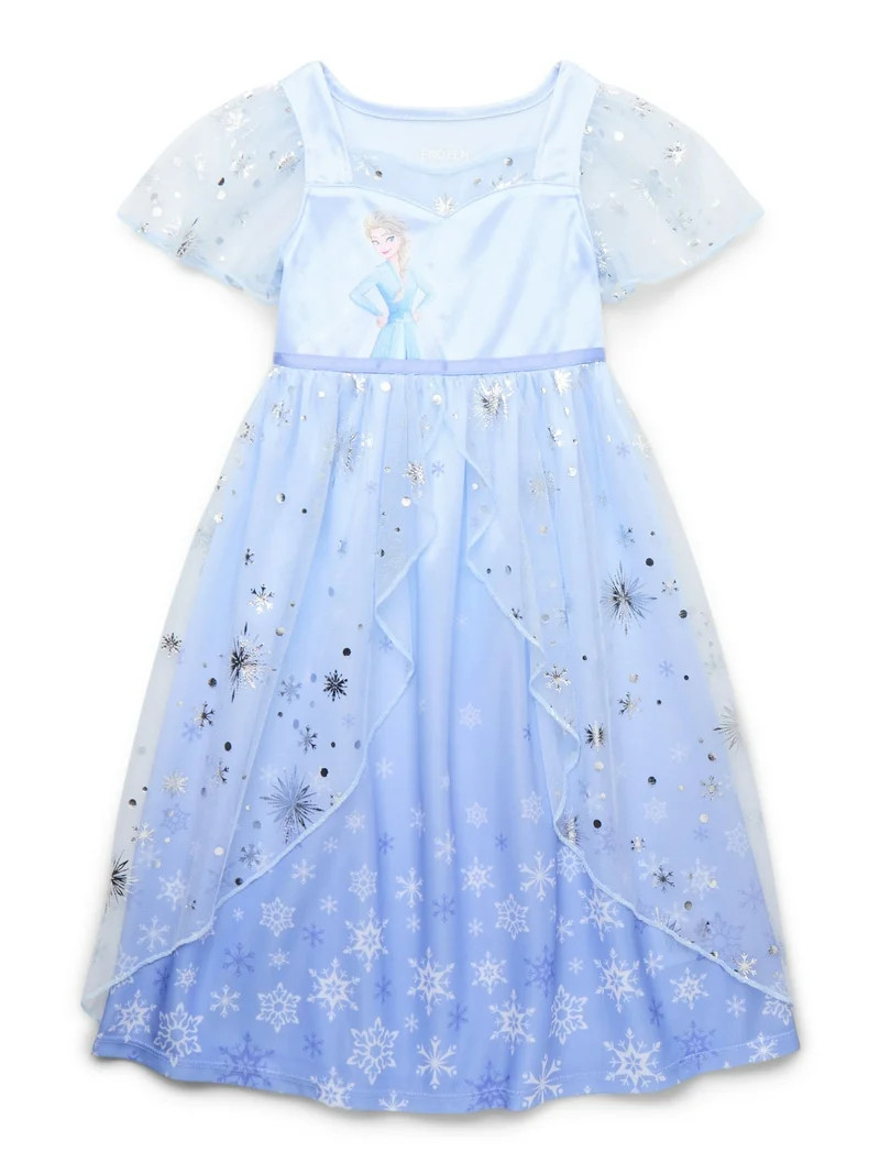Toddler Girls Fantasy Nightgown, Sizes 2T-5T | Walmart (US)