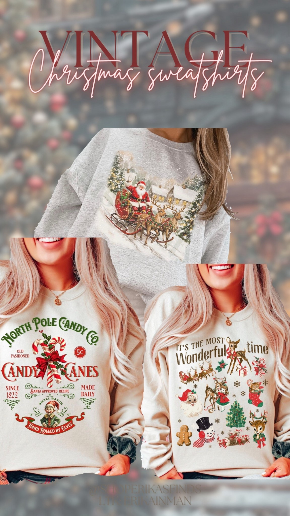 Vintage Etsy Christmas sweatshirts

#LTKSaleAlert #LTKSeasonal #LTKStyleTip