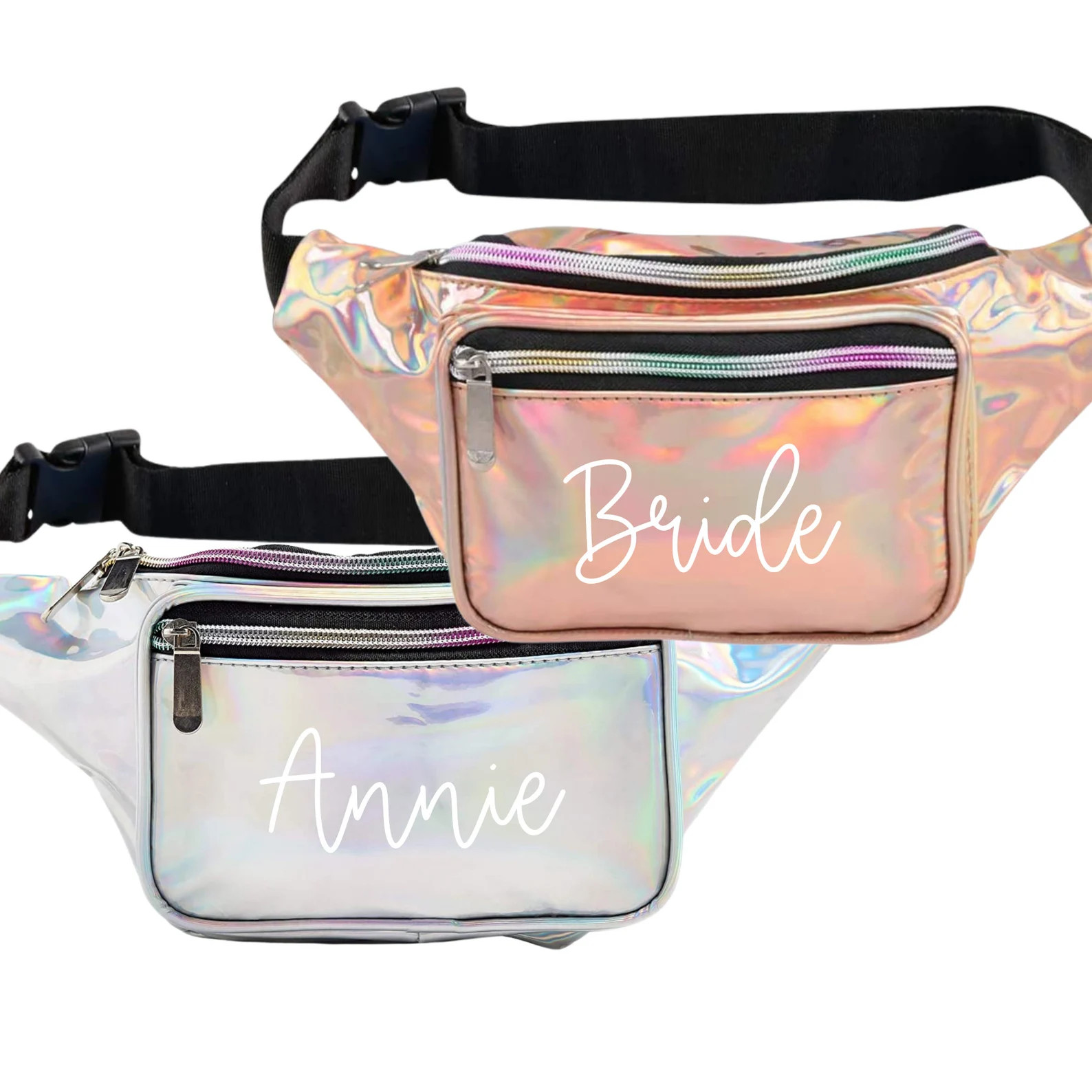 Metallic Fanny Pack - Etsy | Etsy (US)