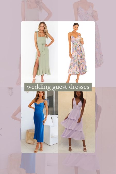 Wedding guest dresses for spring and summer 2024

#LTKwedding #LTKSeasonal #LTKtravel