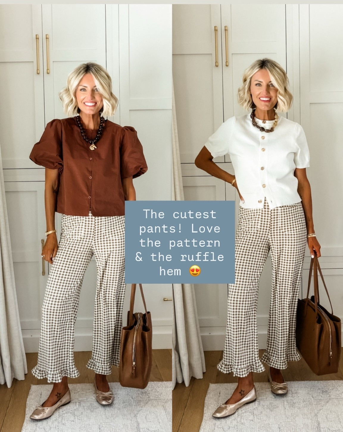 Cannot get over these gingham pants & how they’re an Amazon find! 👏🏼 Who says workwear has to be plain?! Wearing S!

Loverly Grey, workwear, Amazon, work pants, work tops, teacher outfits

#LTKSeasonal #LTKWorkwear
