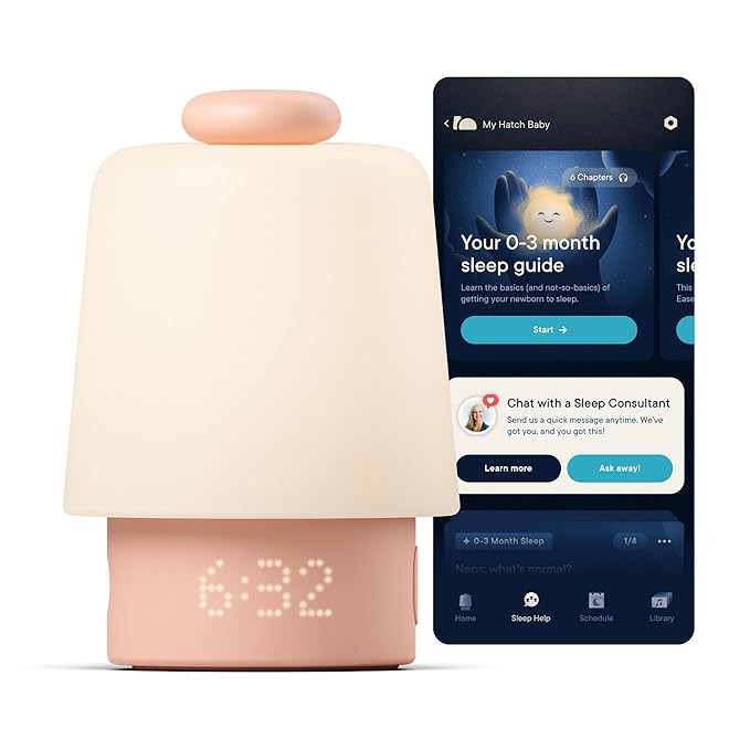 Hatch Baby Sound Machine, Night Light | Hatch Baby Model | Sleep Support | Registry Essential, Ro... | Amazon (US)