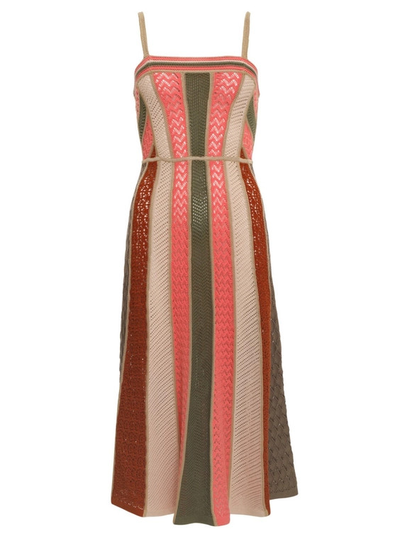Chintz Panelled Midi Dress | ZIMMERMANN (APAC)