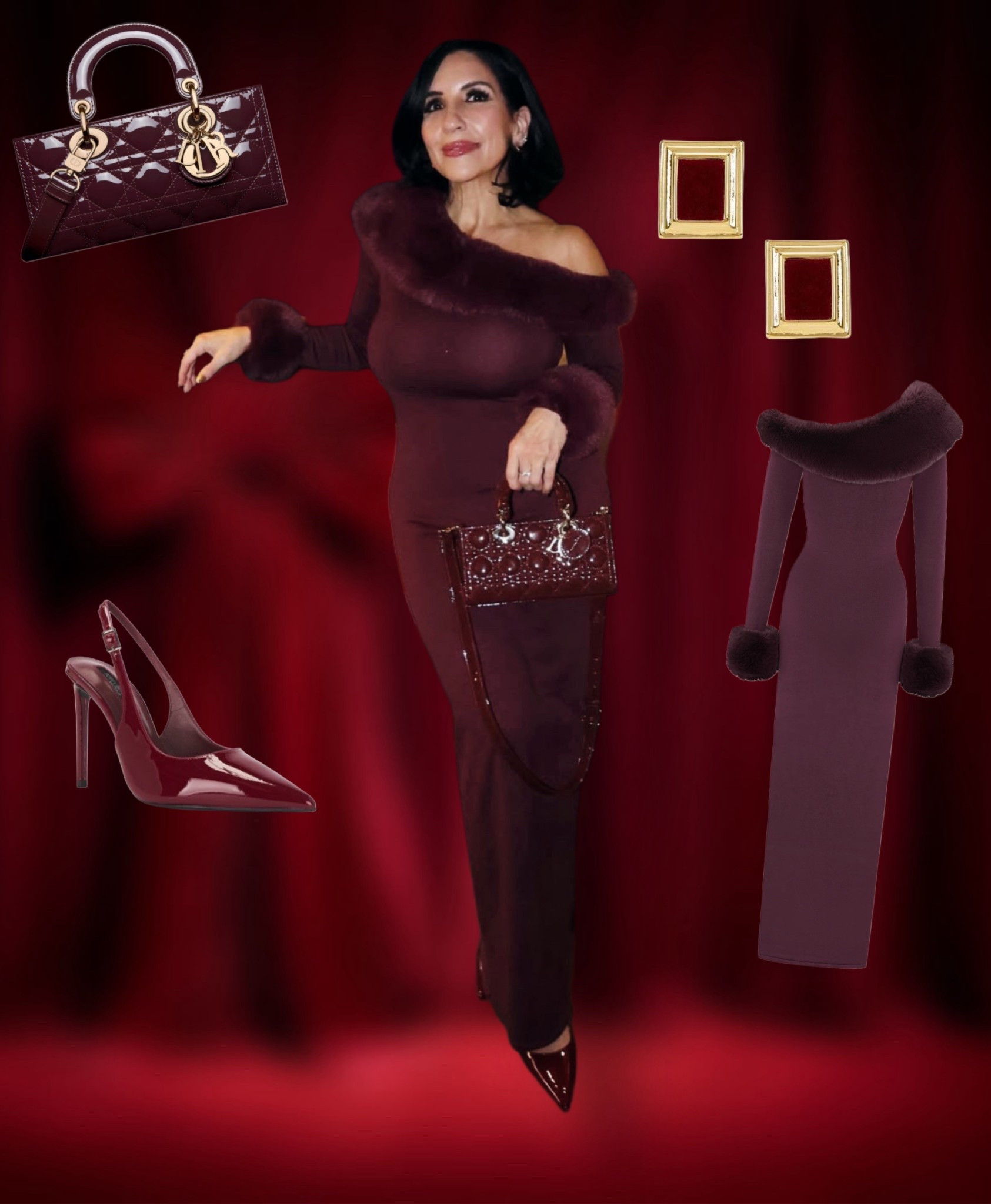 Park City nights and K-beauty vibes ✨ Wearing this deep wine look for an intimate K-beauty dinner. Soft glam, rich tones, and one of those unforgettable evenings 🤍 Everything is linked on LTK.

#SoftGlamLook
#LuxuryVibes
#TimelessStyle
#ModernElegance
#LTKfashion

#LTKSeasonal #LTKOver40 #LTKBeauty