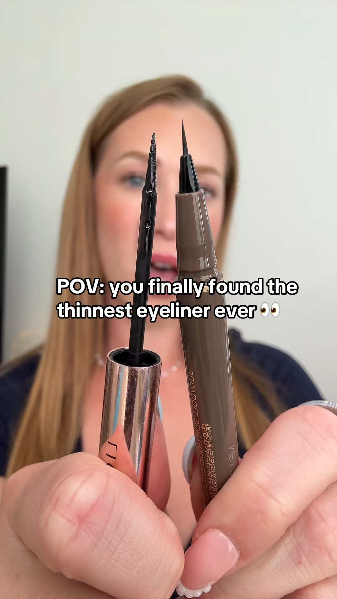 Let’s see how precise it really is… 👀  #wingedliner #eyelinerhack #makeuptips #beautytok #thinnesteyeliner

#LTKgrwm #LTKSaleAlert #LTKBeauty
