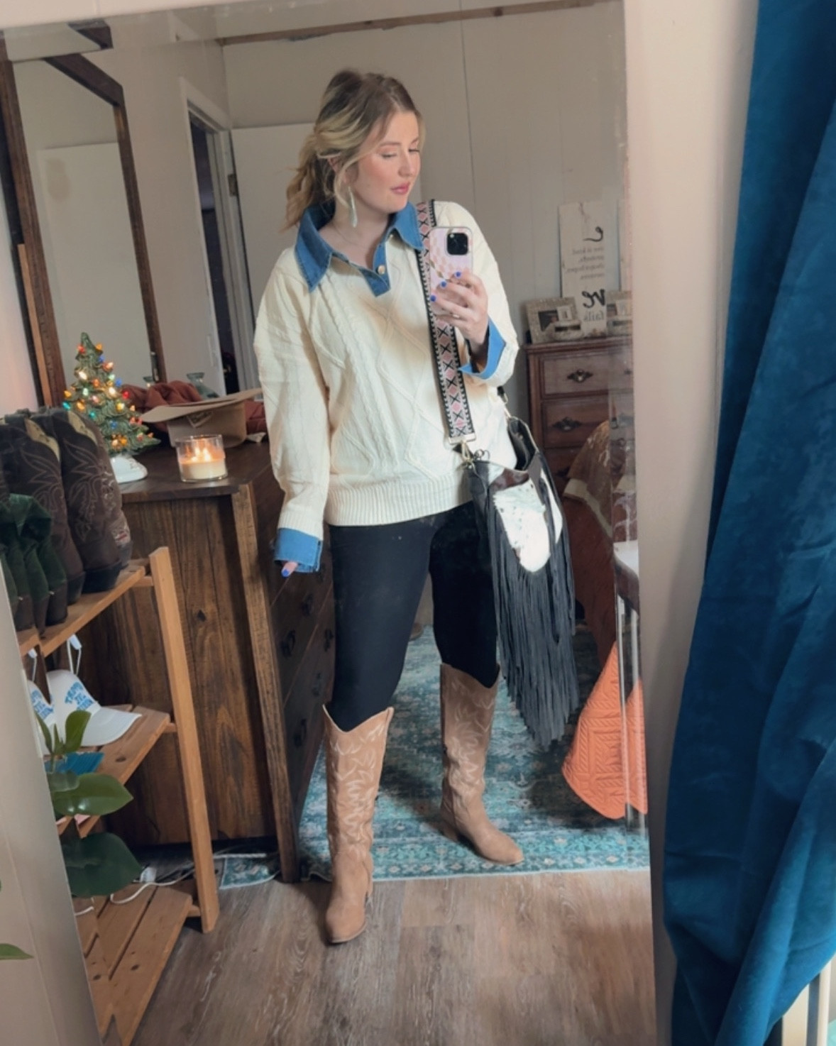 What I wore to Thanksgiving part ✌️

#LTKHoliday #LTKCyberWeek #LTKootd