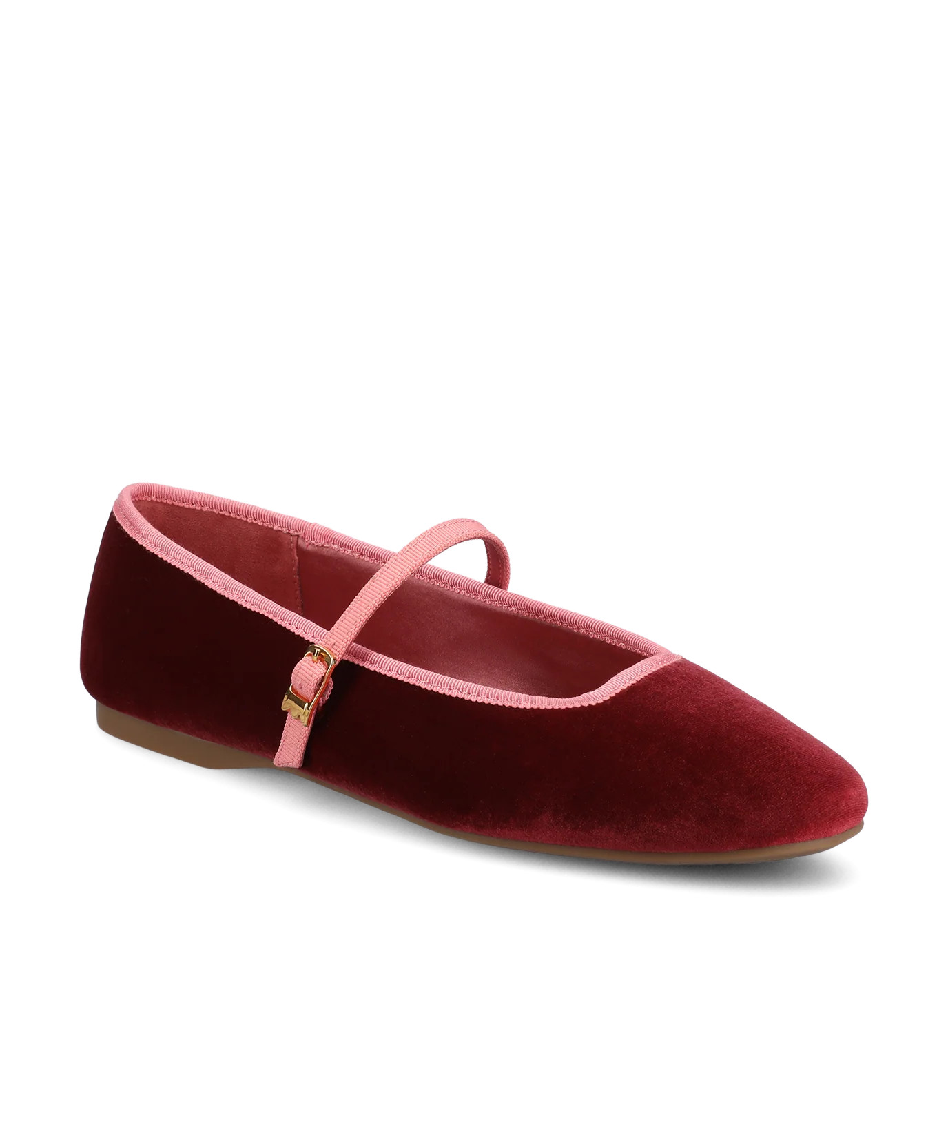 The Hummingbird Mary Jane - Cognac Velvet | Birdies