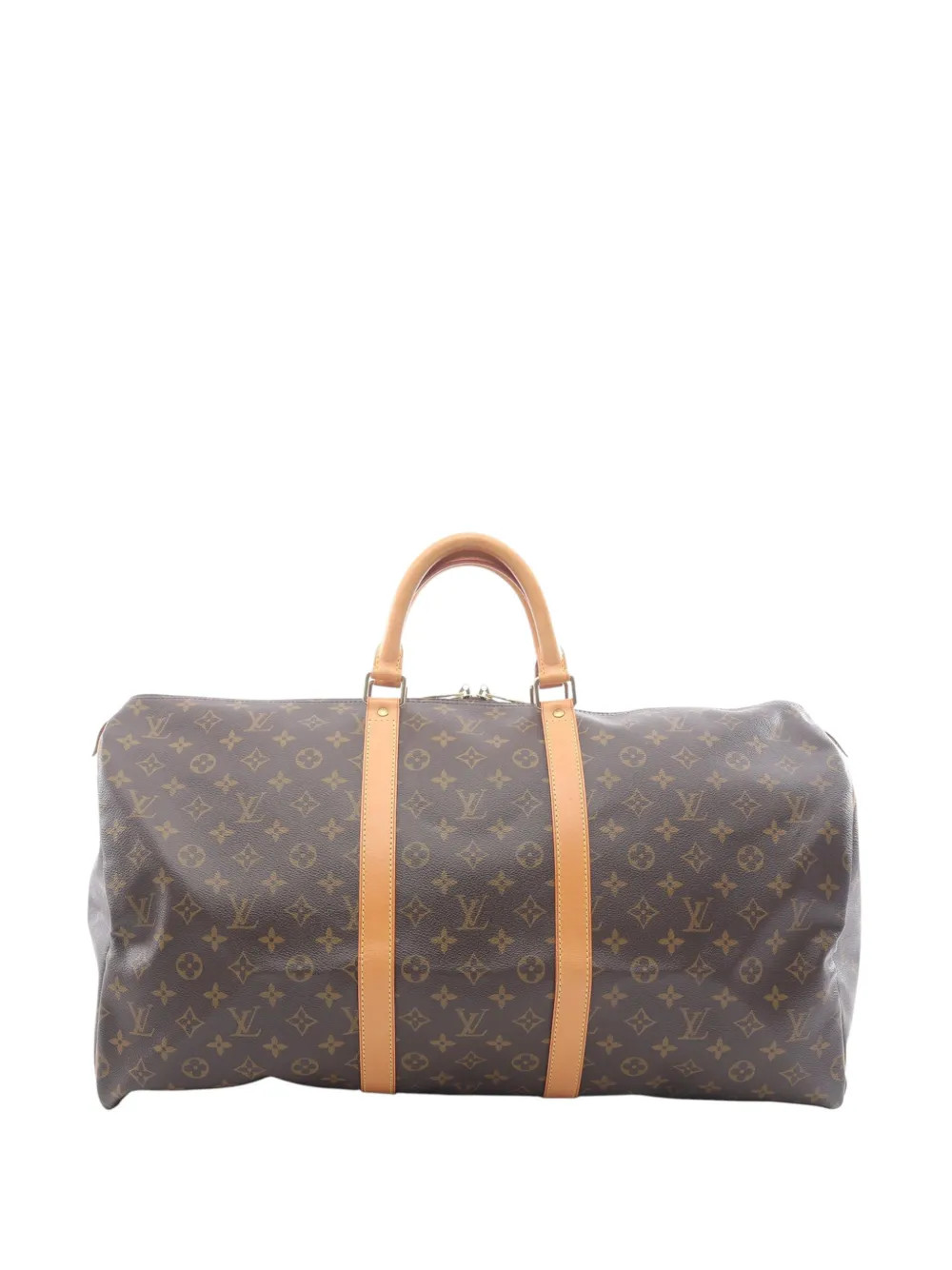 Louis Vuitton Pre-Owned 1998 Monogram Keepall 55 travel bag - Brown | Farfetch Global