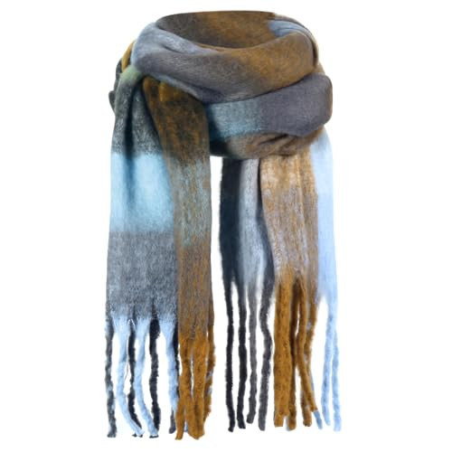 XYNAME Scarf for Women Cashmere Scarves Pashmina Shawls Wraps Super Soft Classic Winter Scarfs for Evening Dresses Gifts | Amazon (US)