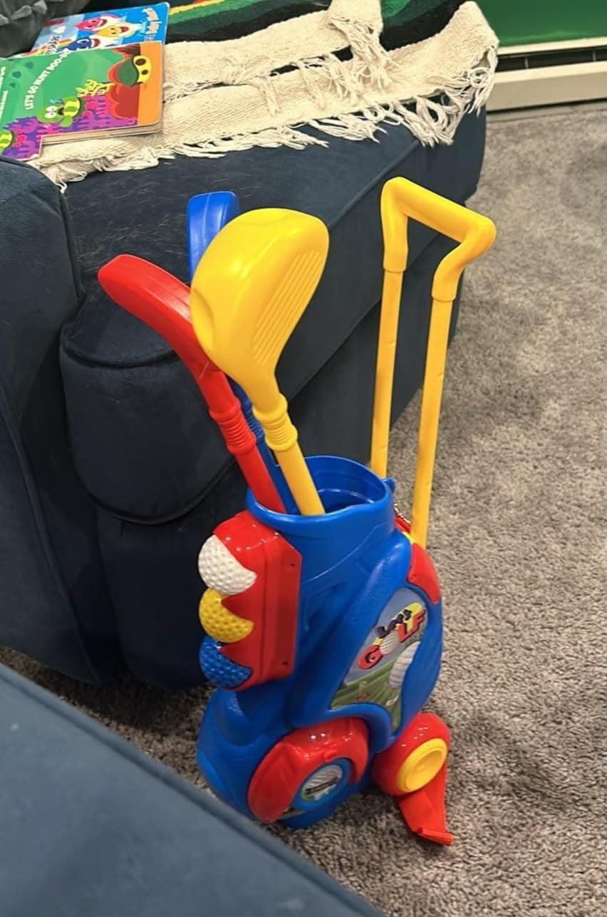 Liberry Toddler Golf Set for 1 2 3 4 5 Years Old, Upgraded Kids Golf Cart with Unique Shoulder St... | Amazon (US)