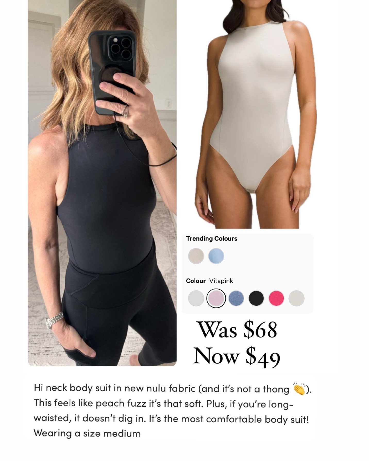 My favorite bodysuit on final sale. I wear a size medium 

#LTKOver40 #LTKStyleTip #LTKFindsUnder50