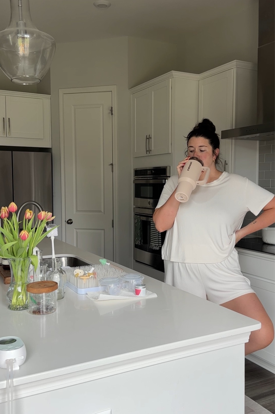 Similar Lounge set from my newborn morning video! 