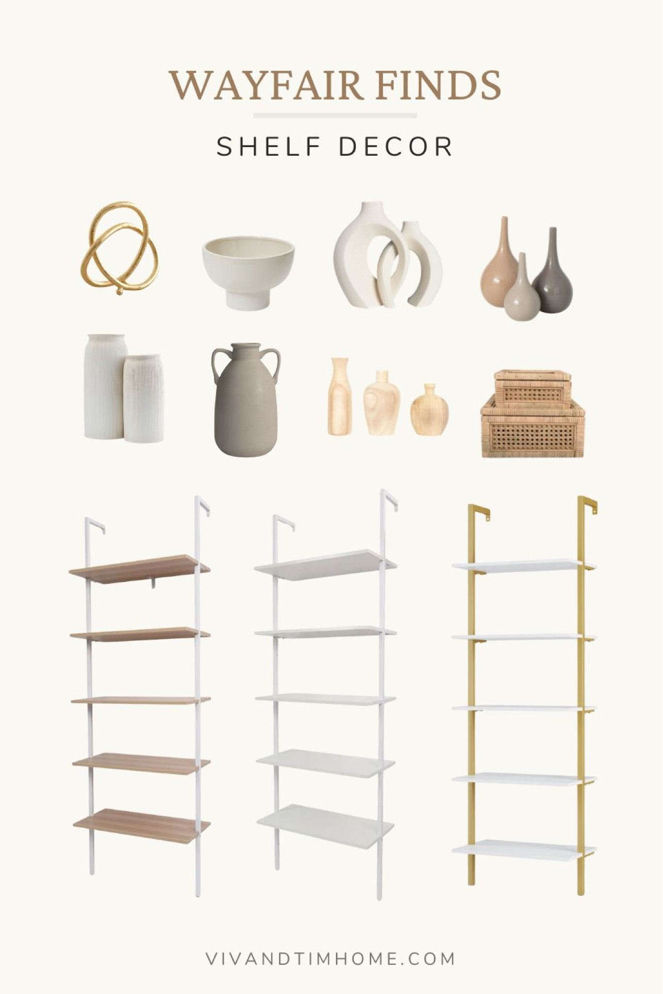 Minimalist shelf decor finds from @wayfair! #wayfair #wayfairpartner 

#LTKHome