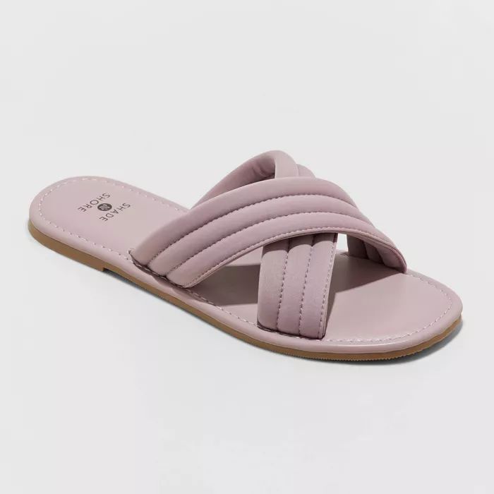 Women's Maxie Crossband Slide Sandals - Shade & Shore™ | Target