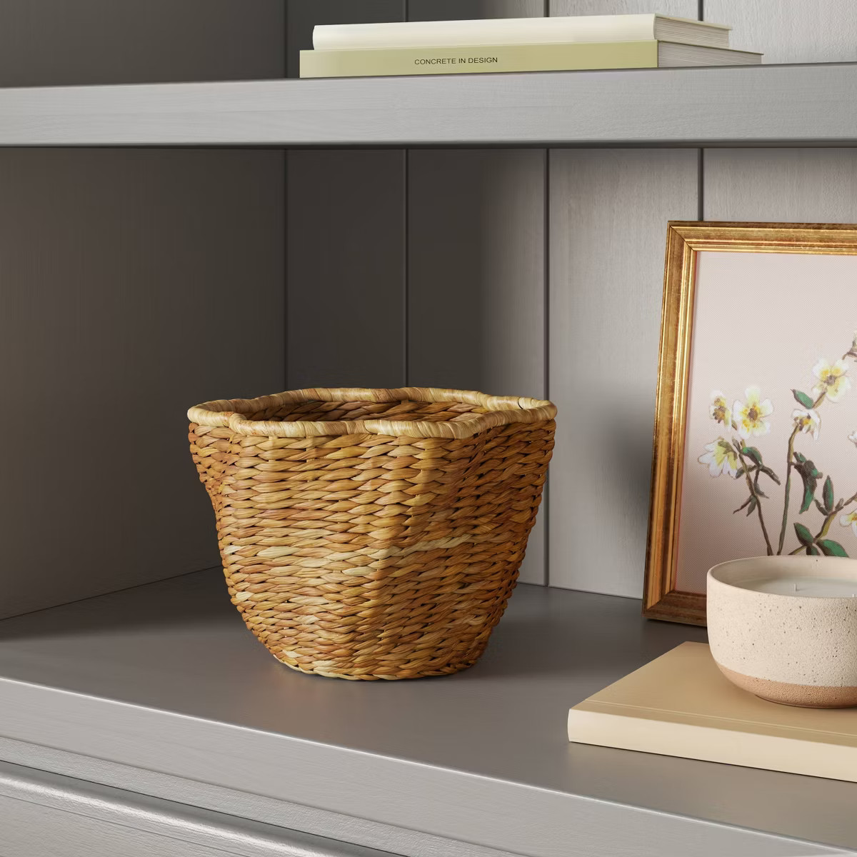 Sculpted Natural Woven Basket - Threshold™ | Target
