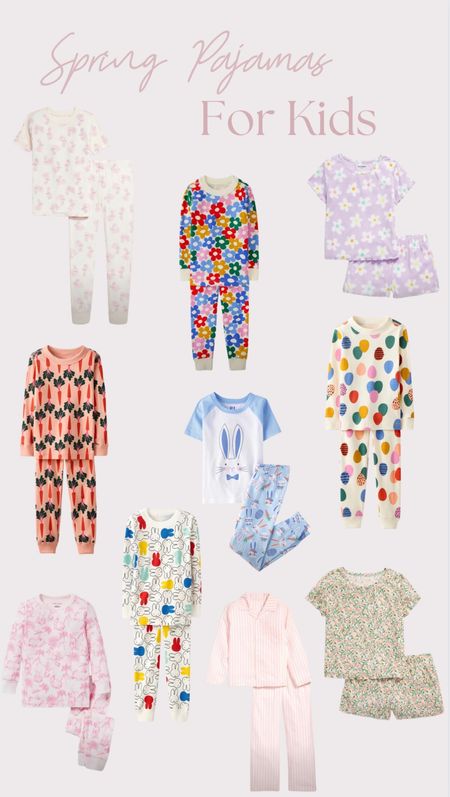 Spring Pajamas for Kids 

#LTKbaby #LTKstyletip #LTKSpringSale