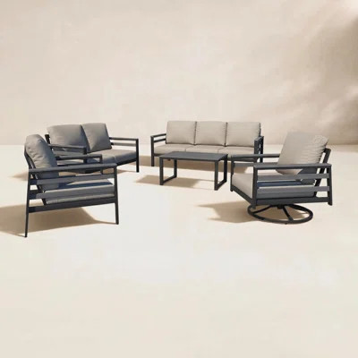 Townsend 5 - Piece Sofa Seating Group with Sunbrella® Cushions | Wayfair North America