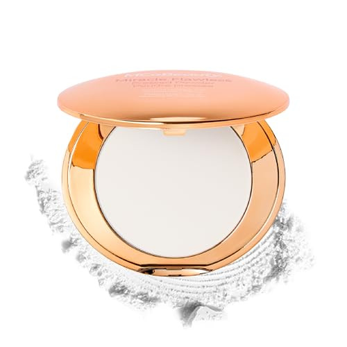 MCoBeauty Miracle Flawless Pressed Powder - Translucent - Soft Focus Blurring, Finishing & Setting Powder - Face Makeup Compact with Rose Flower Extract Sweet Almond Oil - Vegan & Cruelty Free | Amazon (US)