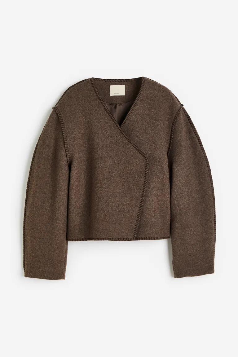 Jacke aus Wollmischung | H&M (DE, AT, CH, NL, FI)