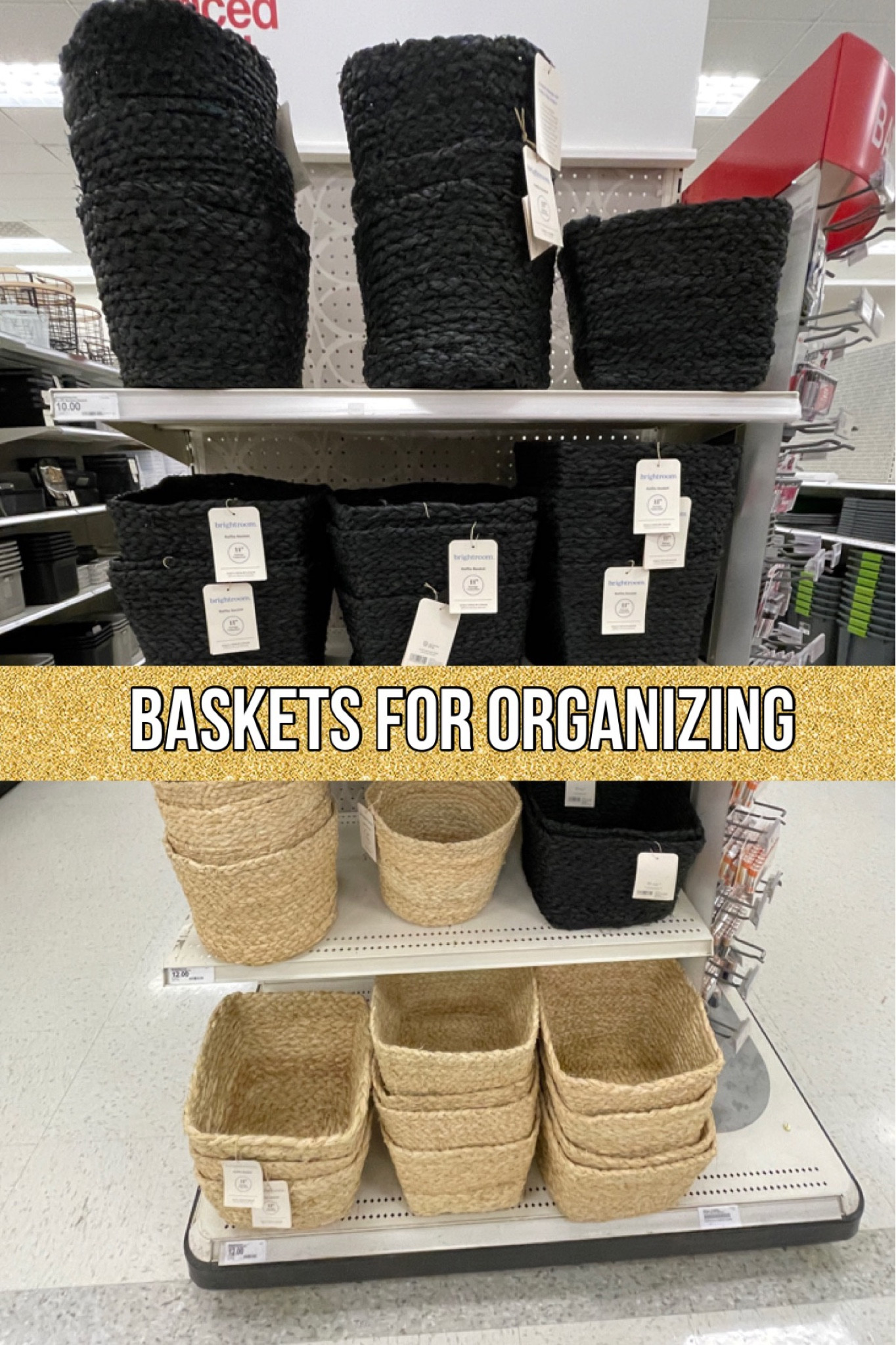 Baskets for organizing 

#LTKhome #LTKfamily