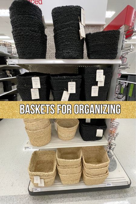 Baskets for organizing 

#LTKhome #LTKfamily