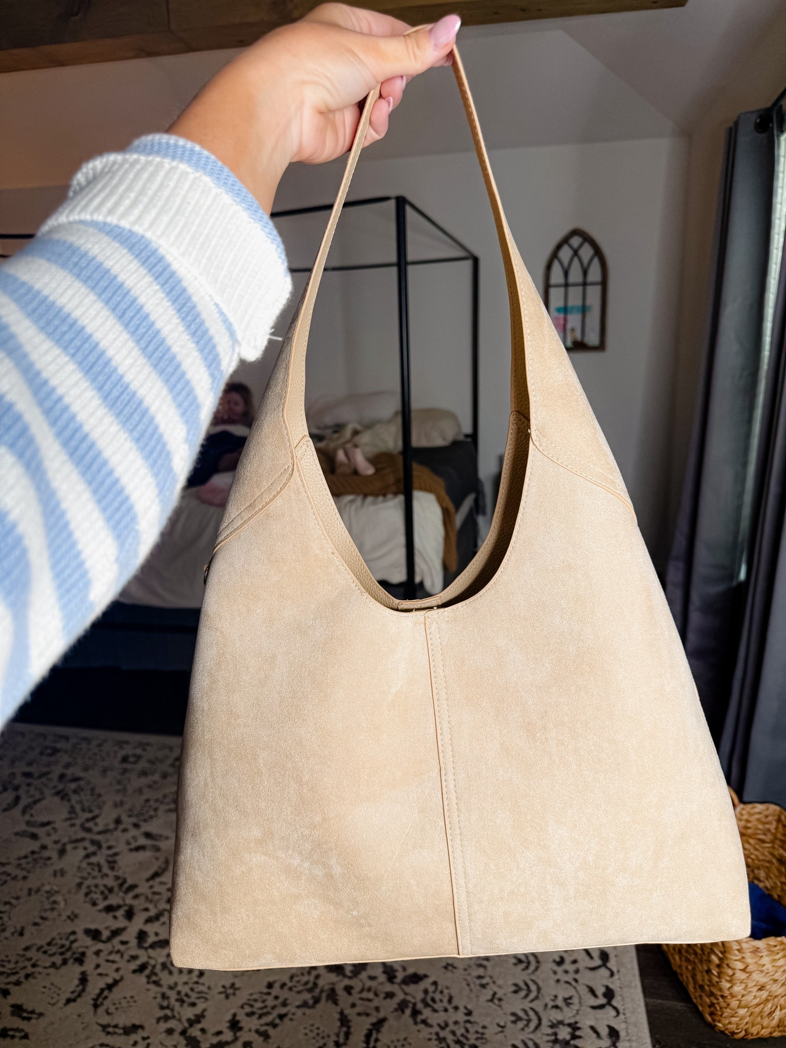 New neutral bag from Target! Perfect for spring 