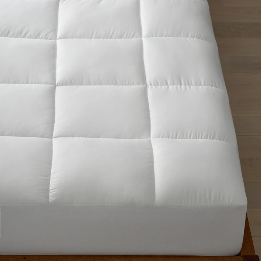 Mattress Pad - White, Size Deep Pocket Queen, Cotton | The Company Store | The Company Store