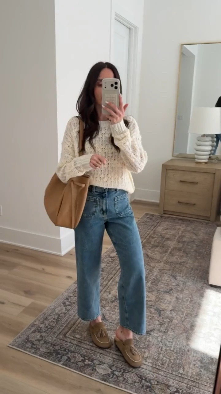 Target outfit, spring sweater, bucket bag, easy outfit, annabrstyle

#LTKWorkwear #LTKootd #LTKSeasonal