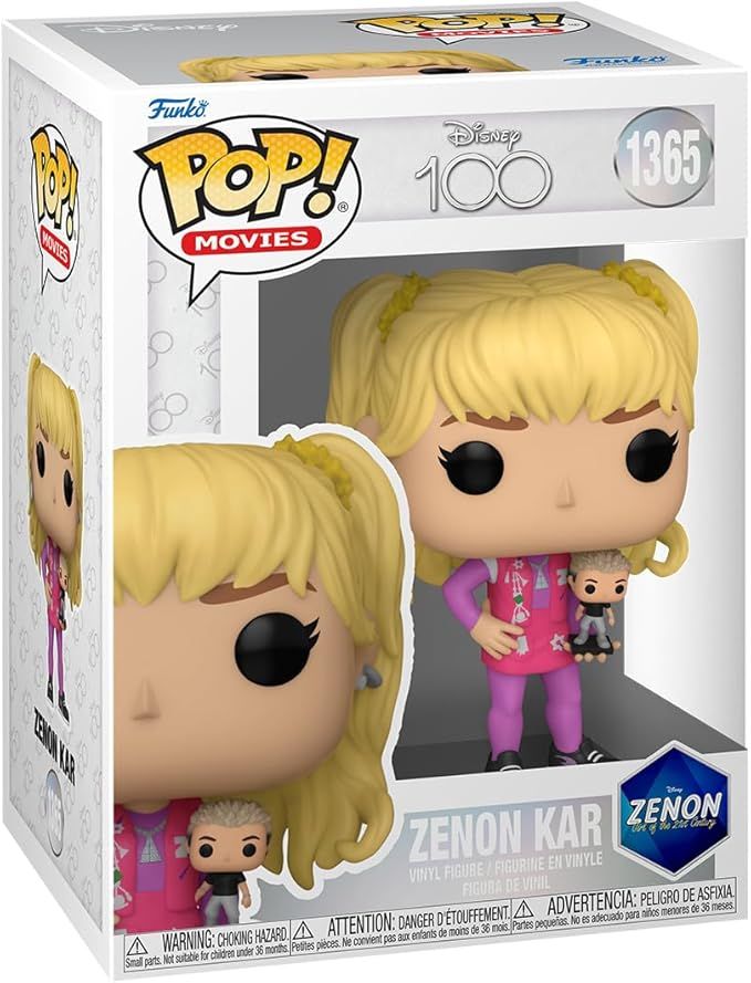 Funko Pop! Movies: Disney 100 - Zenon, Zenon Kar | Amazon (US)