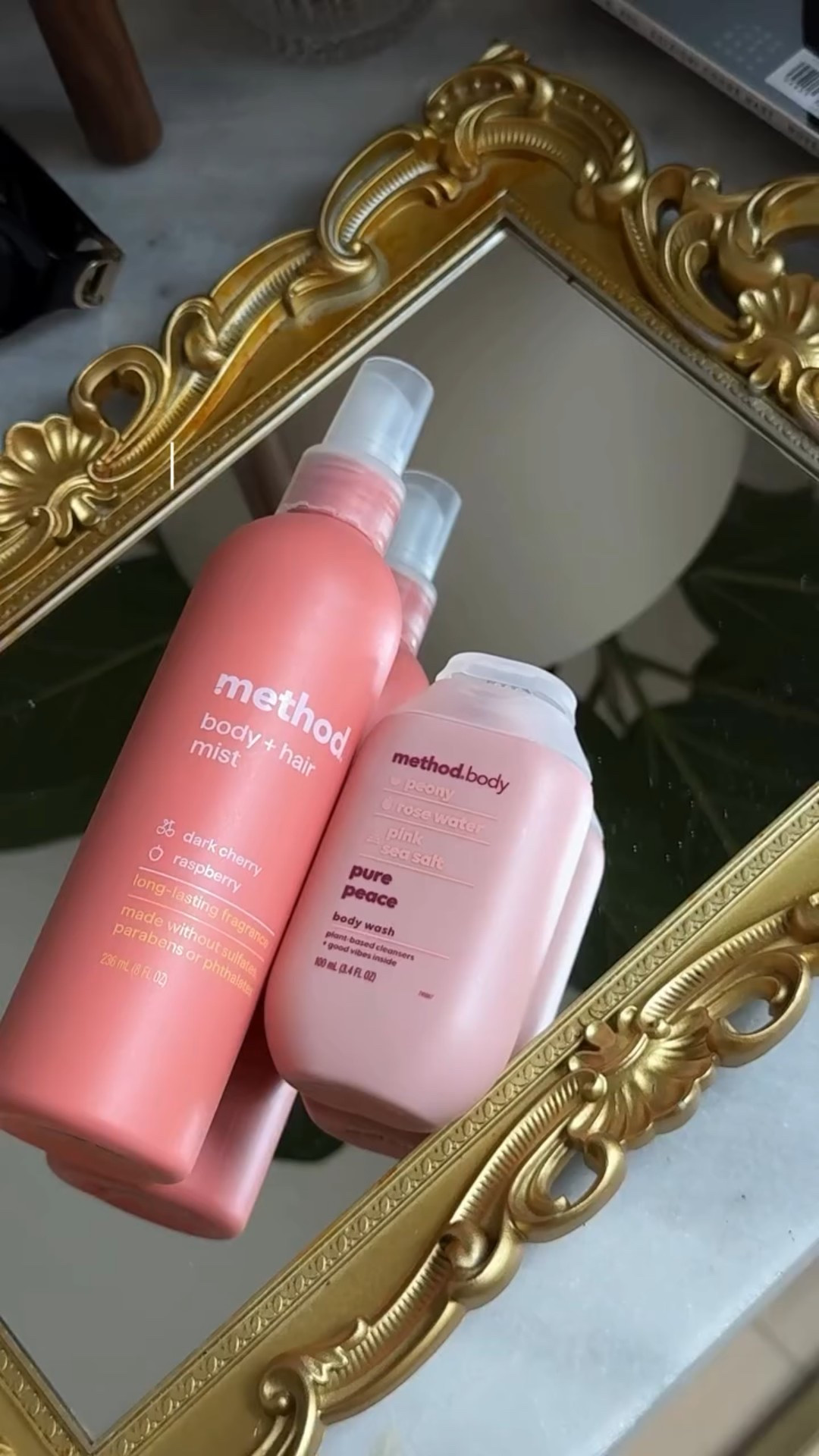 Obsessed with this body wash + hair mist duo from @methodproducts #methodpartner #ad