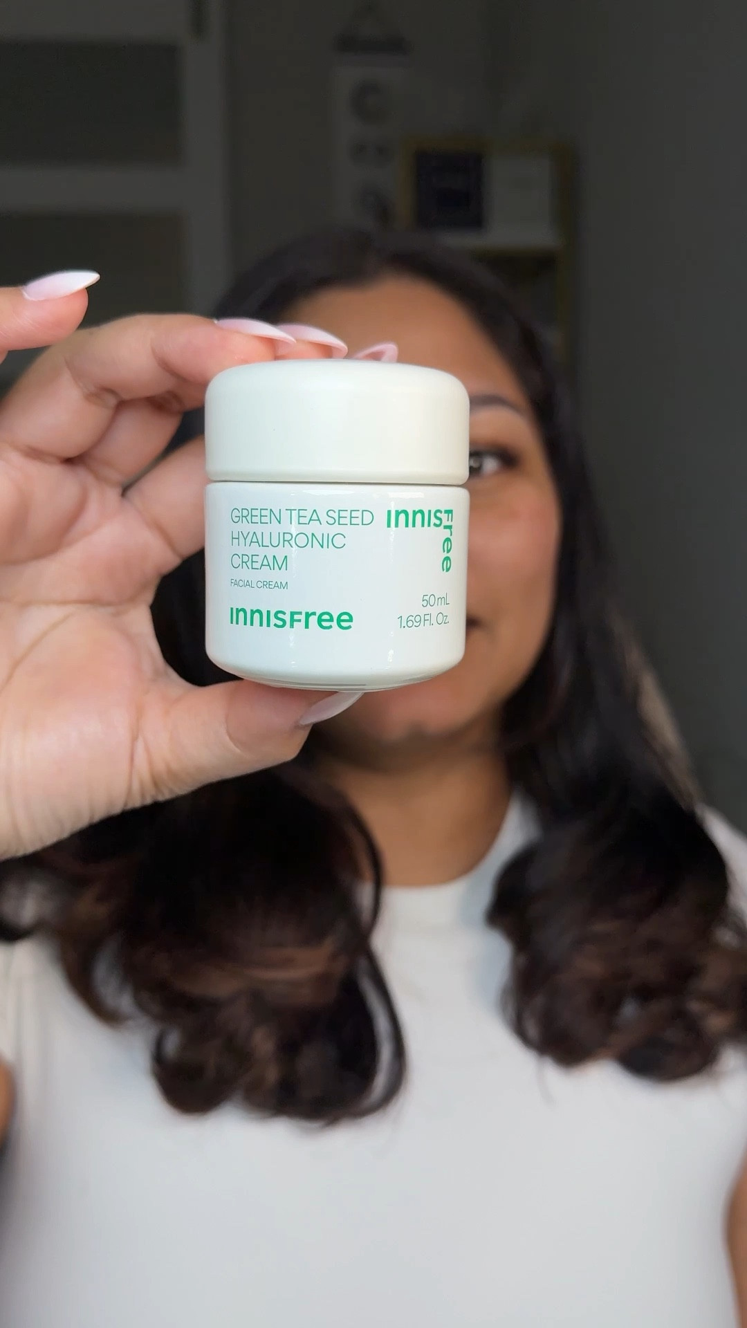 Innisfree Green Tea Seed HyaluronicHYALURONIC Cream. Hydrates and soothes skin soooooo good! 

#LTKOver40 #LTKFindsUnder50 #LTKBeauty