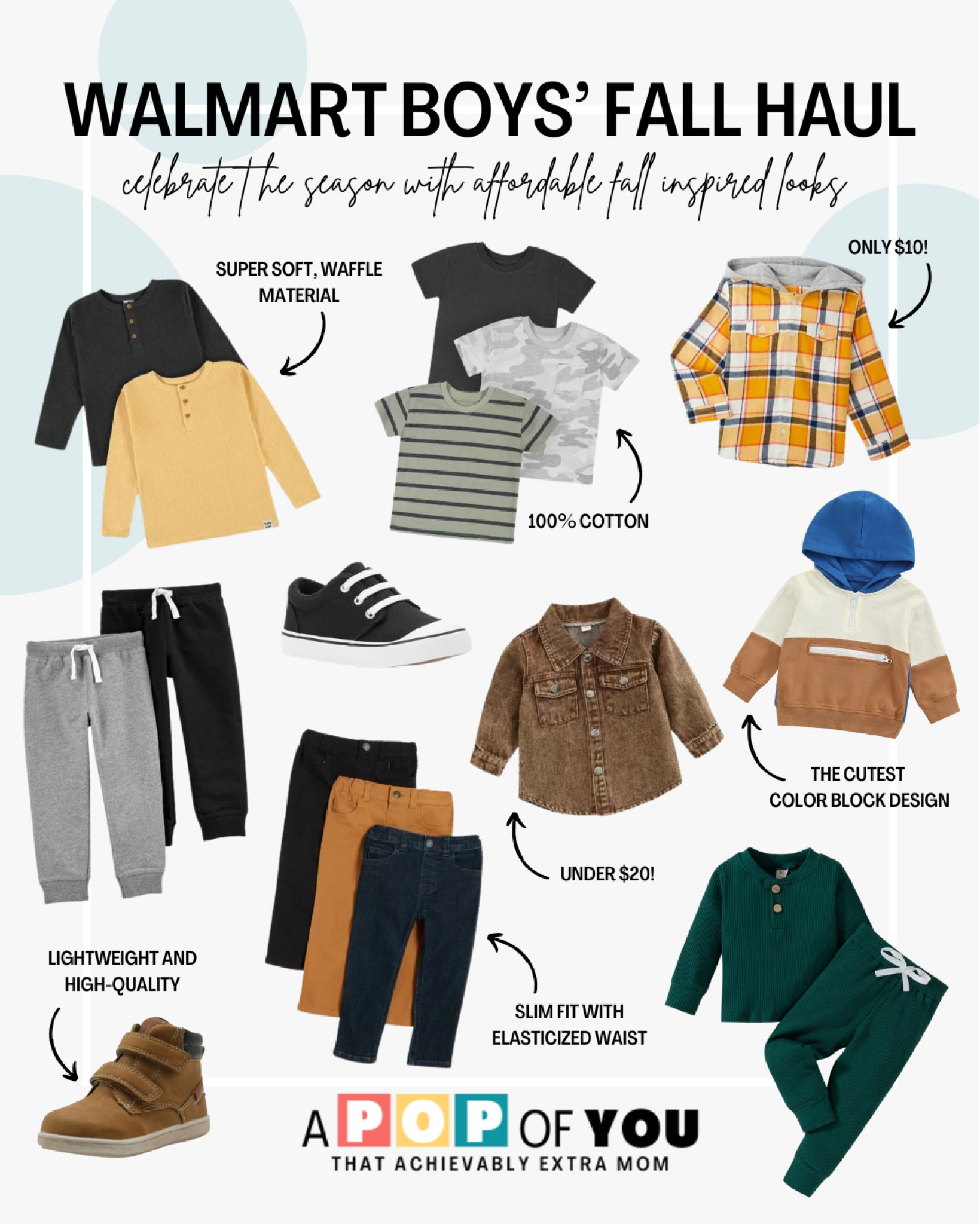 I’m a girl mom for life, but I didn’t forget about the boys! Walmart showed up. I mean, C’MON! 😍 Comfy and stylish joggers, sweatpants, and jackets for fall. Plus, the perfect neutral shoes. 

Maybe I’ll have some nephews one day…🙃

#LTKkids #LTKSeasonal #LTKfamily