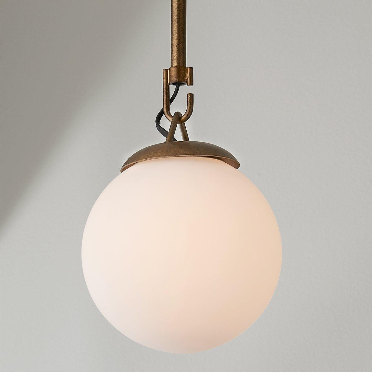 Hooked Globe Pendant | Shades of Light